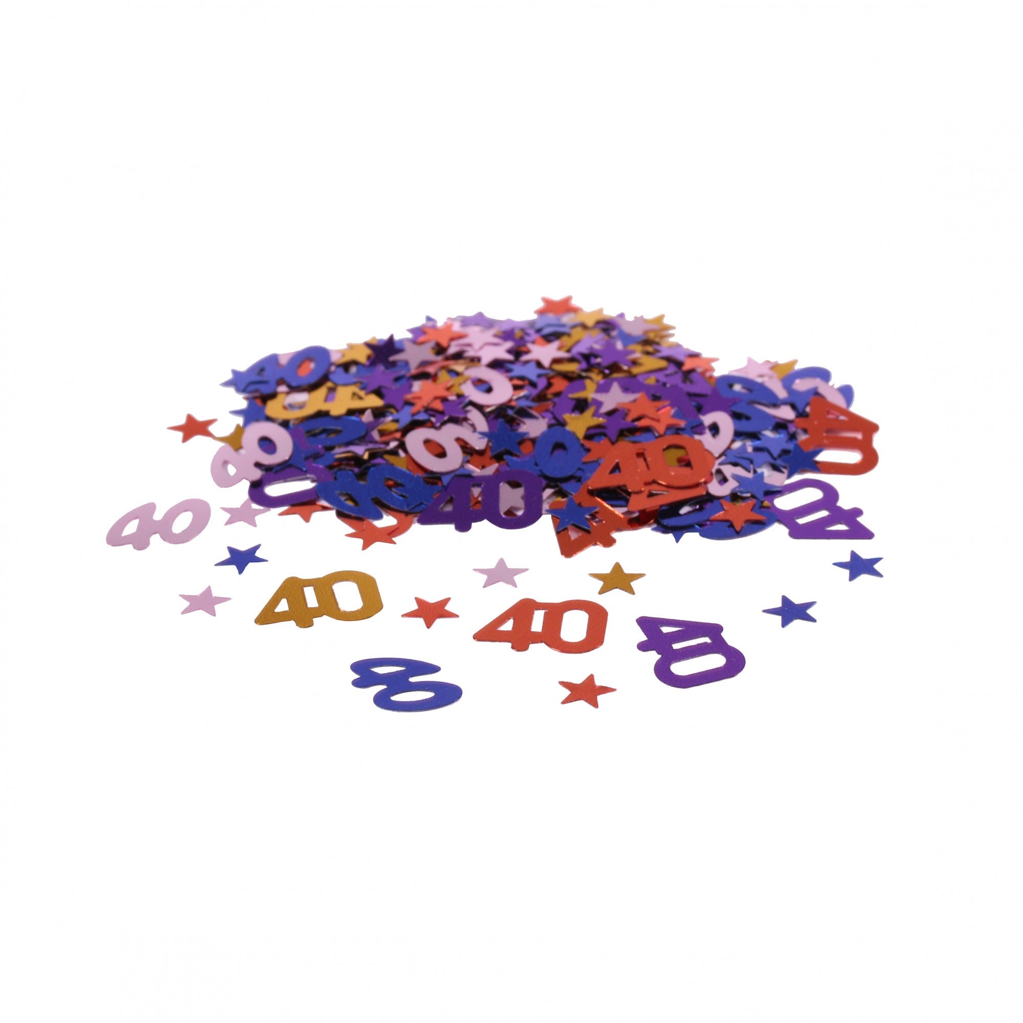 View Mini Stars 40 Confetti Multi Coloured information