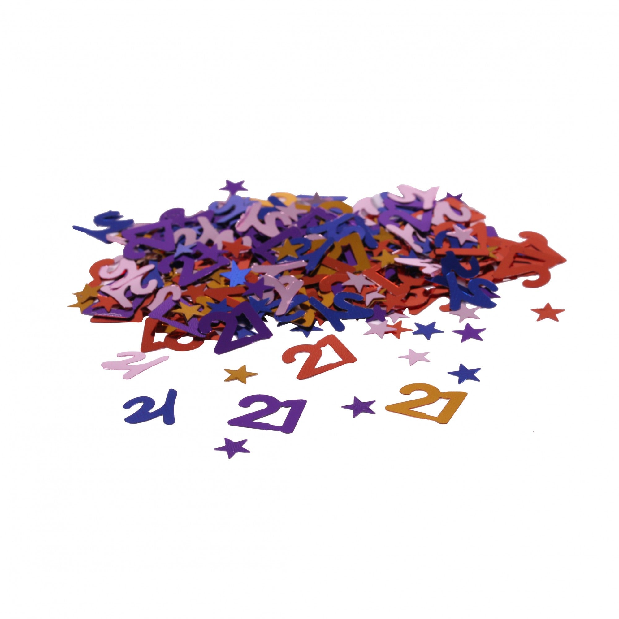 View Mini Stars 21 Confetti Multi Coloured information