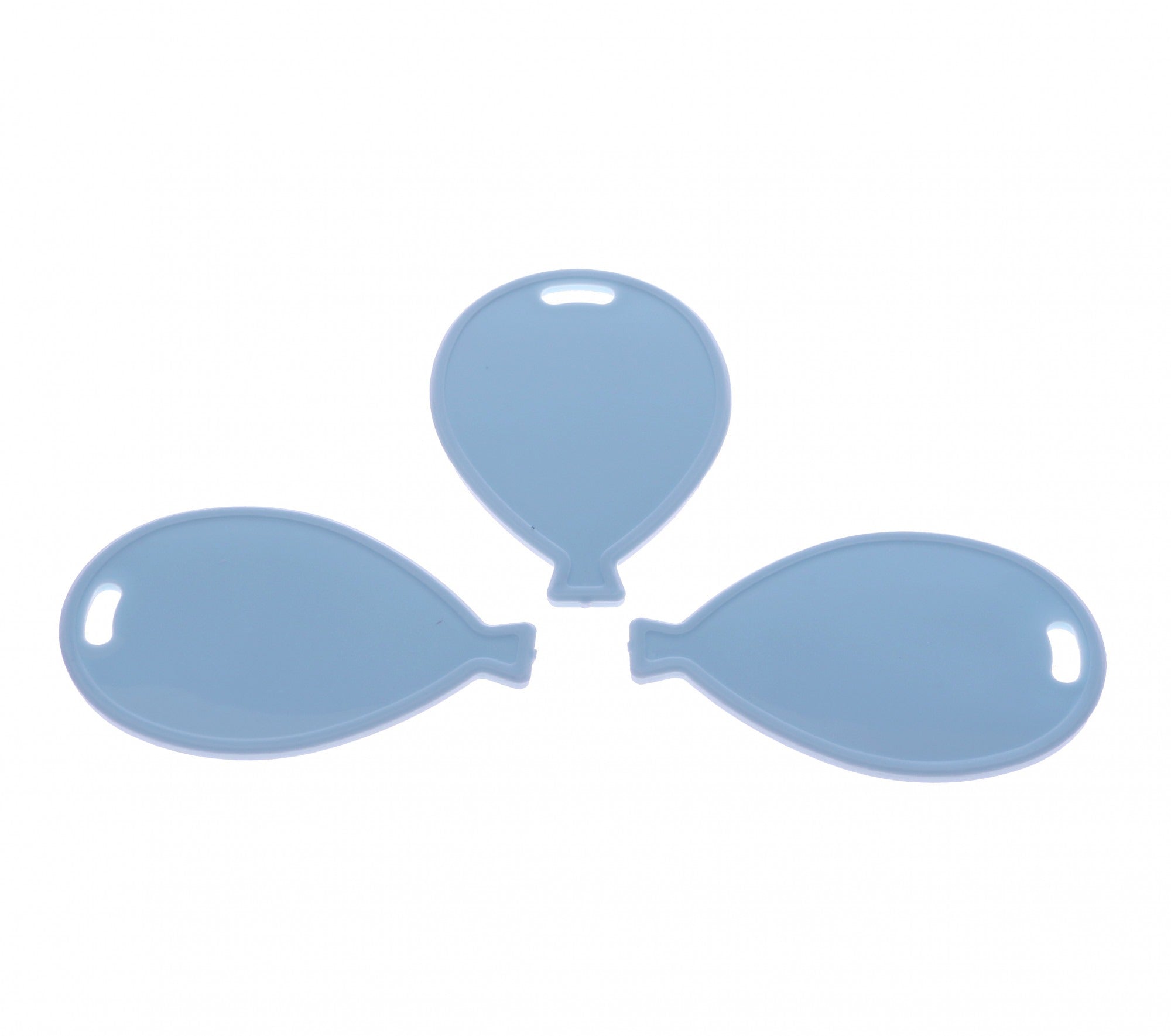 View Pastel Blue Balloon Shape Weights x50 information