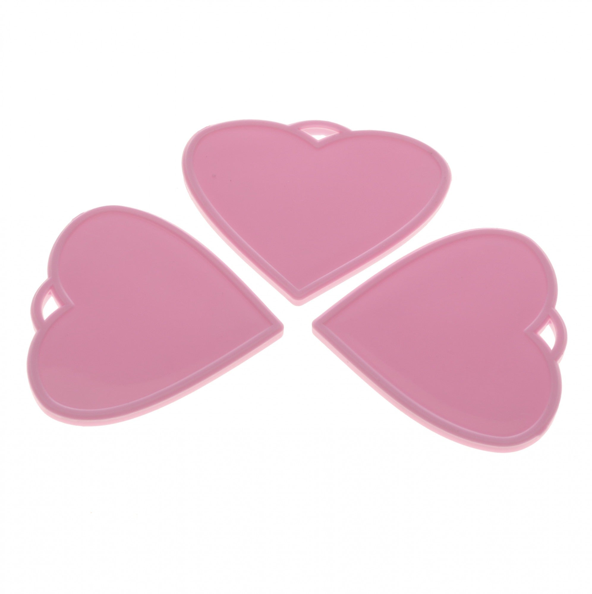 View Baby Pink Heart Shape Weights x50 information