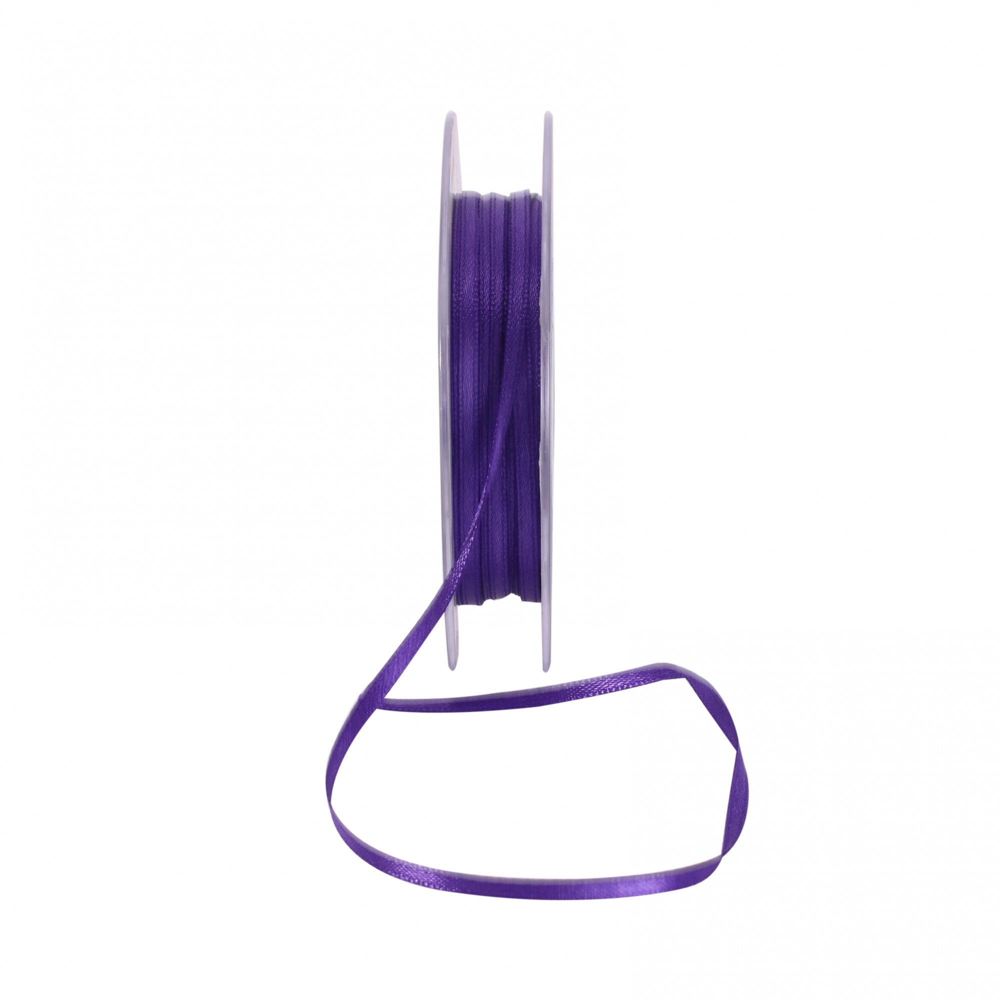 View Dark Purple Satin Ribbon 3mm information