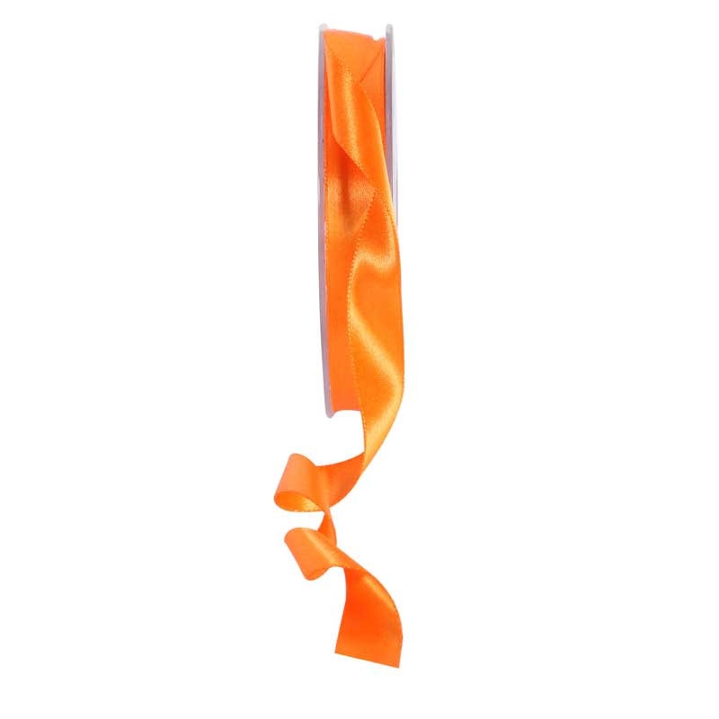 View Orange Satin Ribbon 15mm information