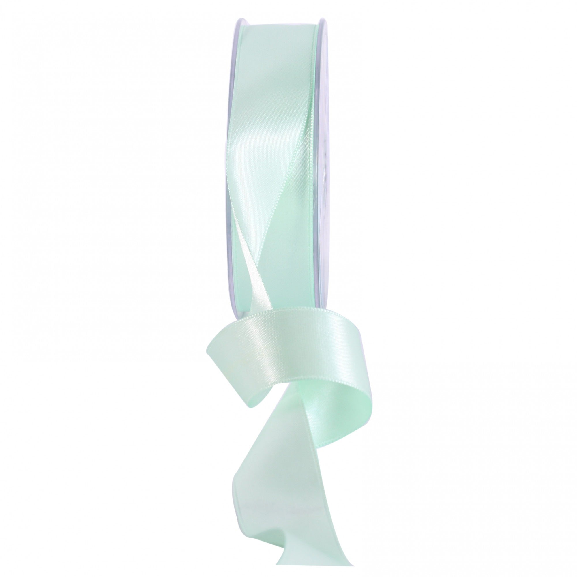 View Mint Satin Ribbon 25mm information