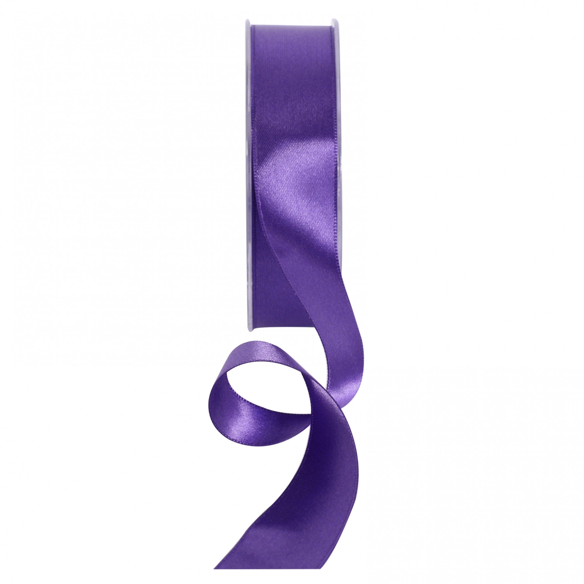 View Dark Purple Satin Ribbon 25mm information