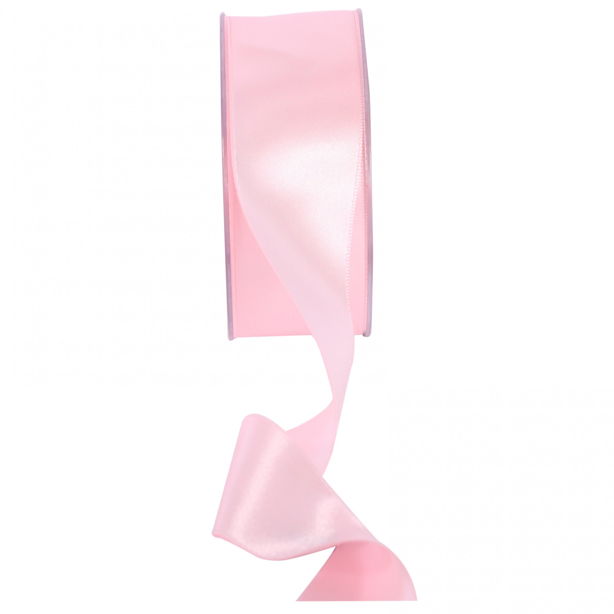 View Light pink Satin Ribbon 38mm information