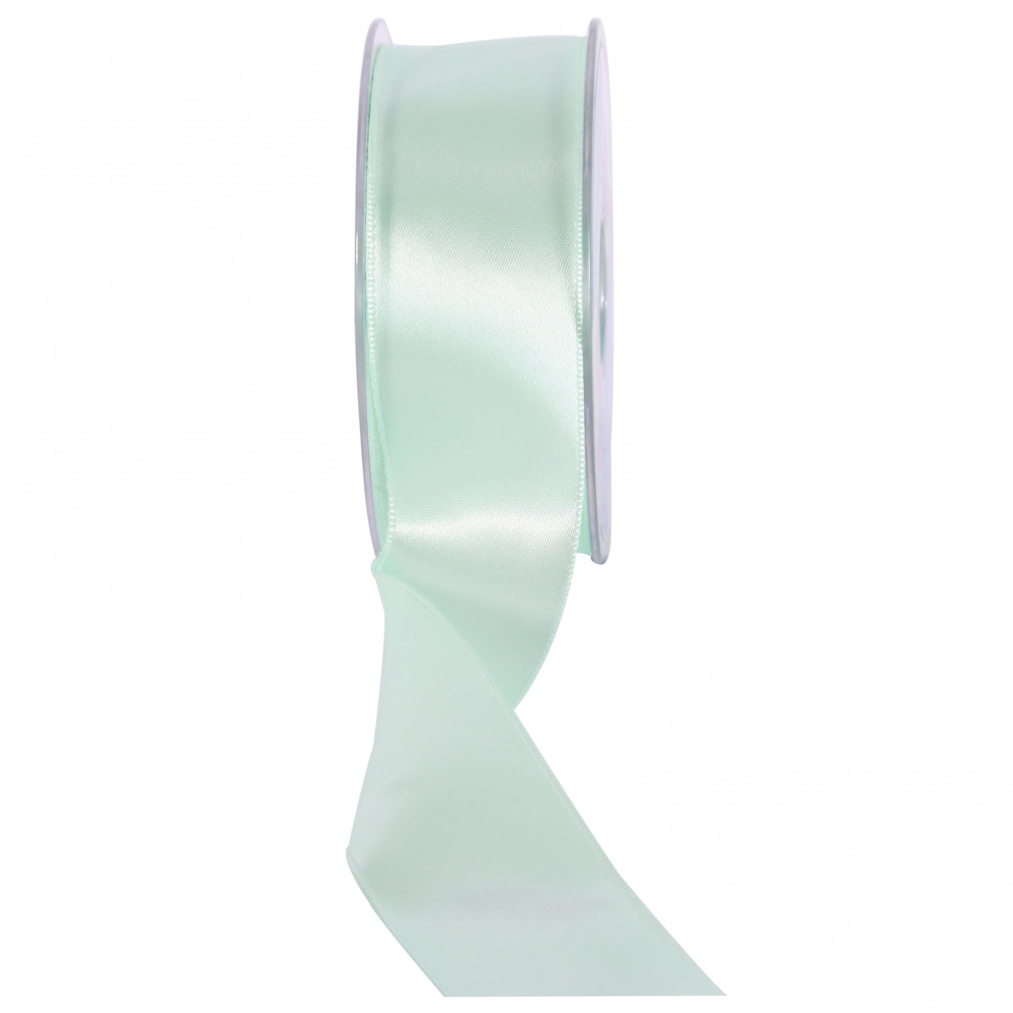 View Mint Satin Ribbon 38mm information