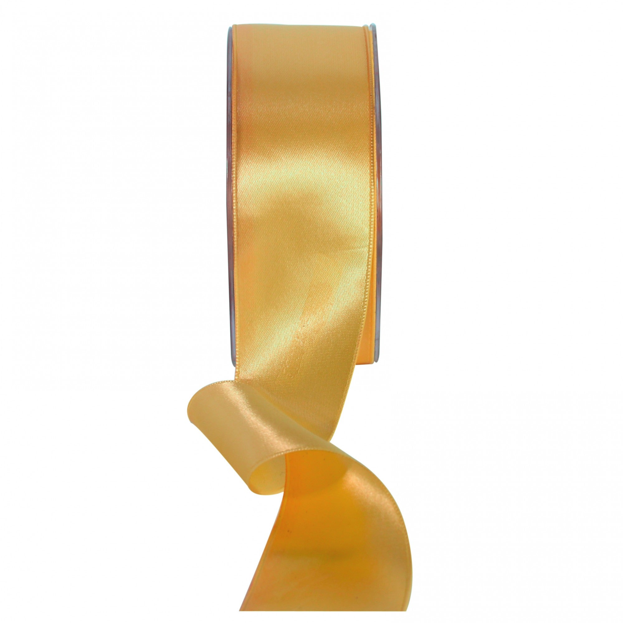 View Bright Gold Satin Ribbon 38mm information