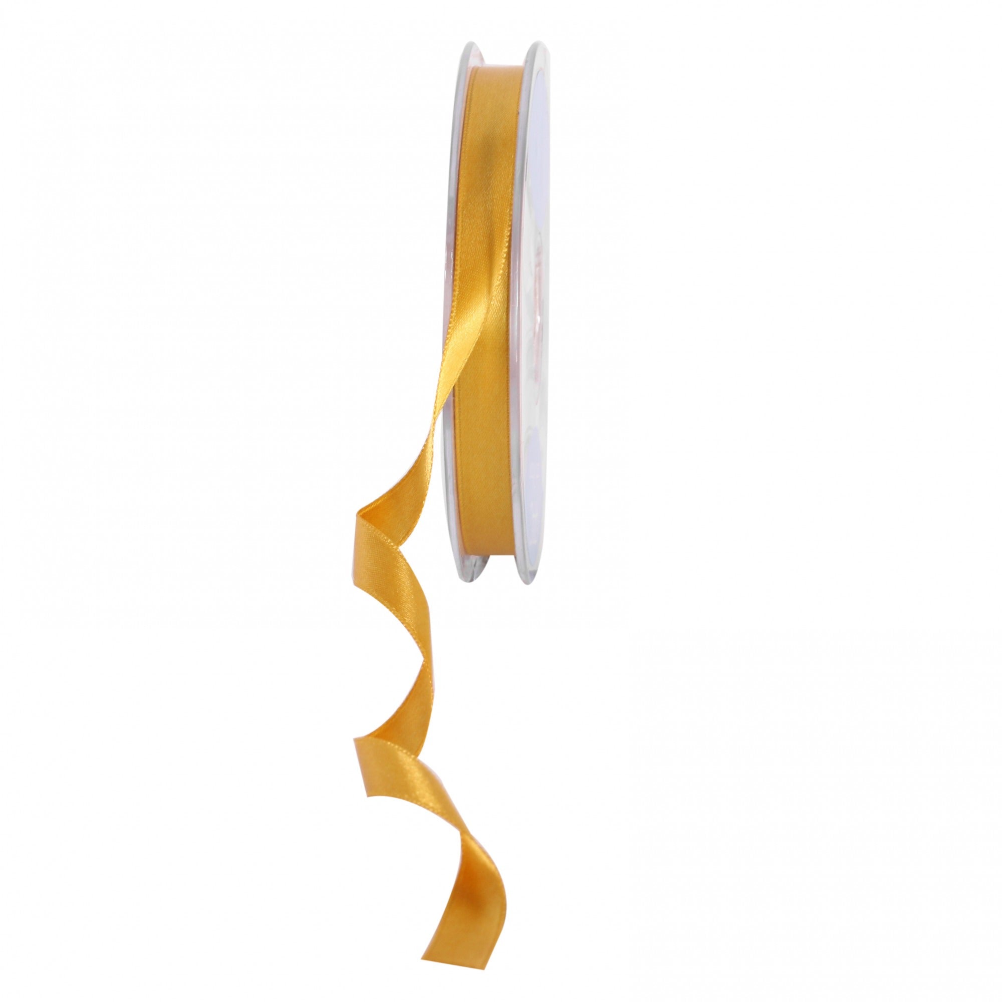 View Bright Gold Satin Ribbon 10mm information