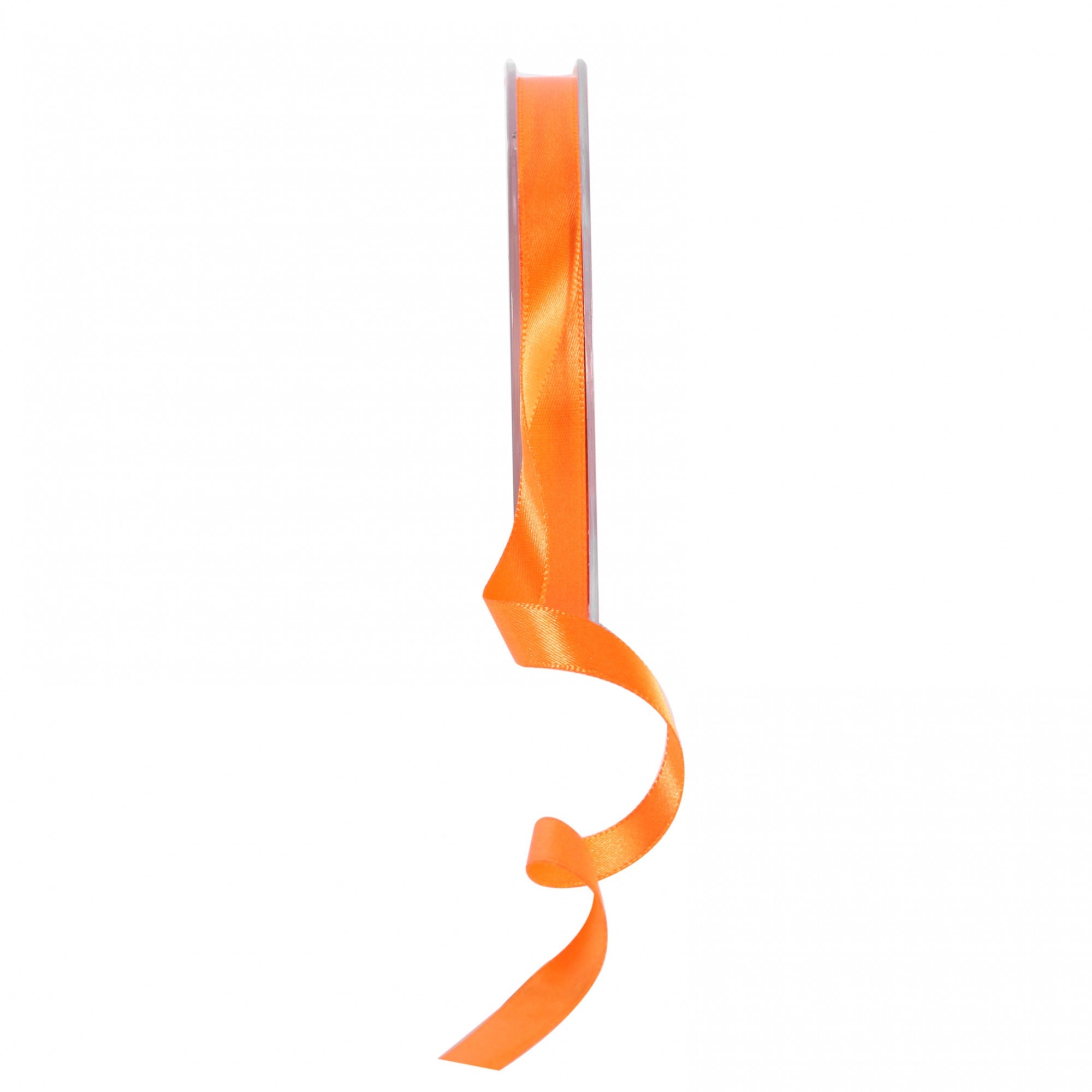 View Orange Satin Ribbon 10mm information