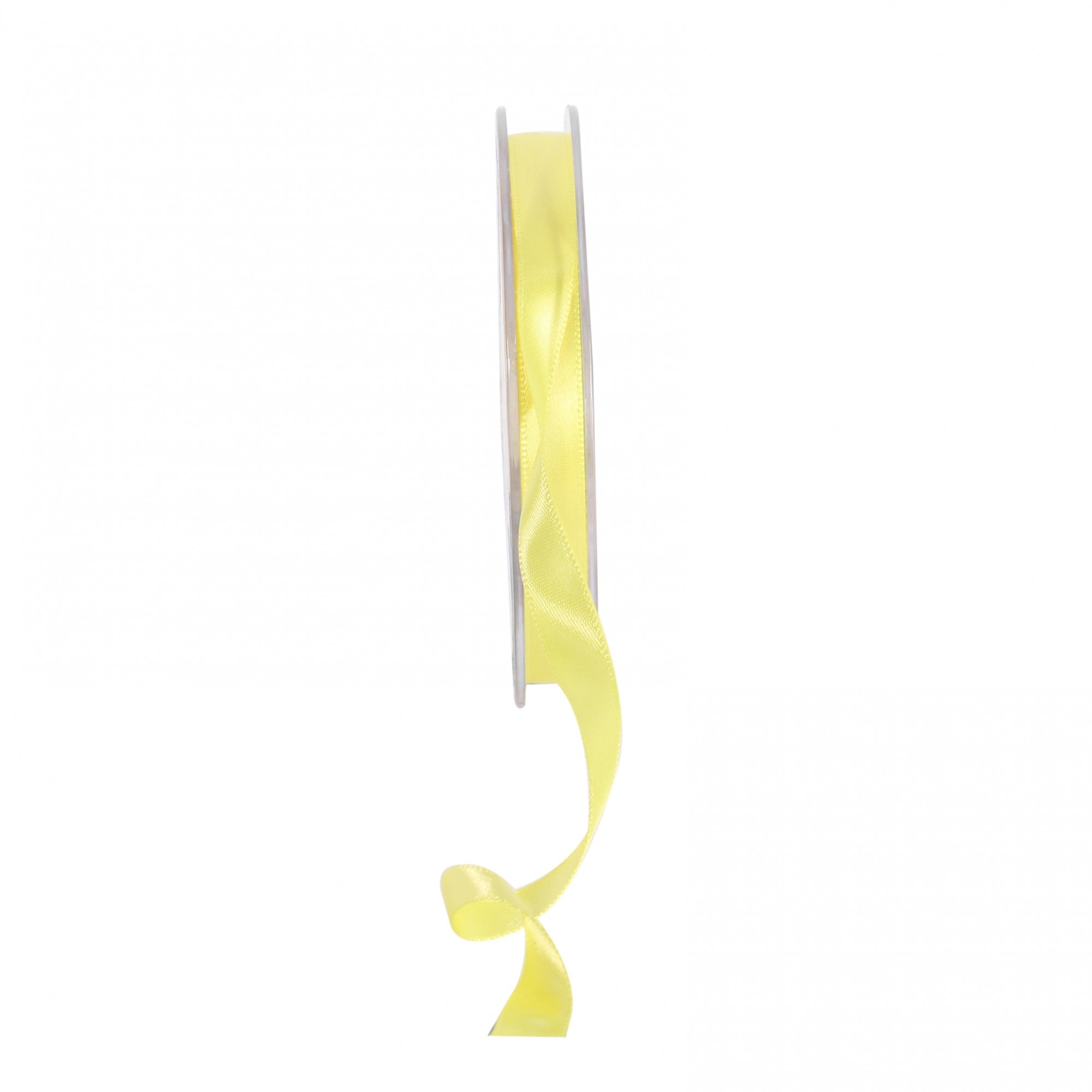 View Light Yellow Satin Ribbon 10mm information