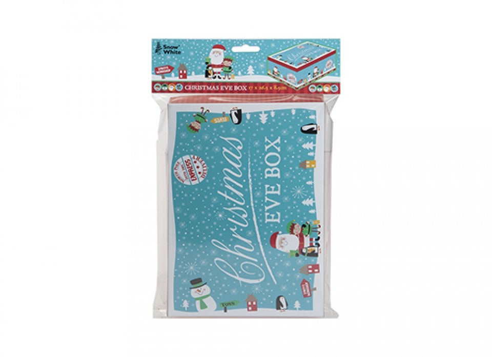View Blue Mini Character Christmas Eve Box With Header Card information