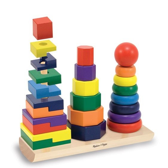 View Geometric Stacker by Melissa and Doug information