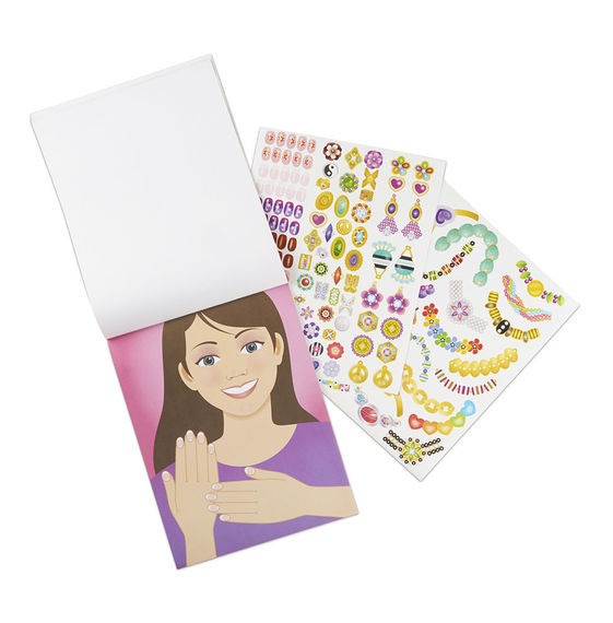 View Jewellery Nails Sticker Pad by Melissa and Doug information