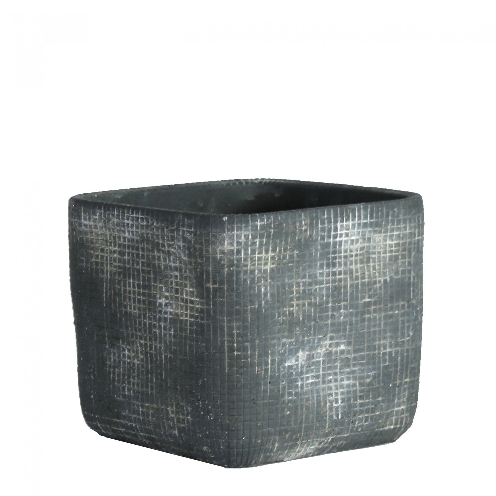 View Grey Zen Ceramic Flowerpot 15cm information