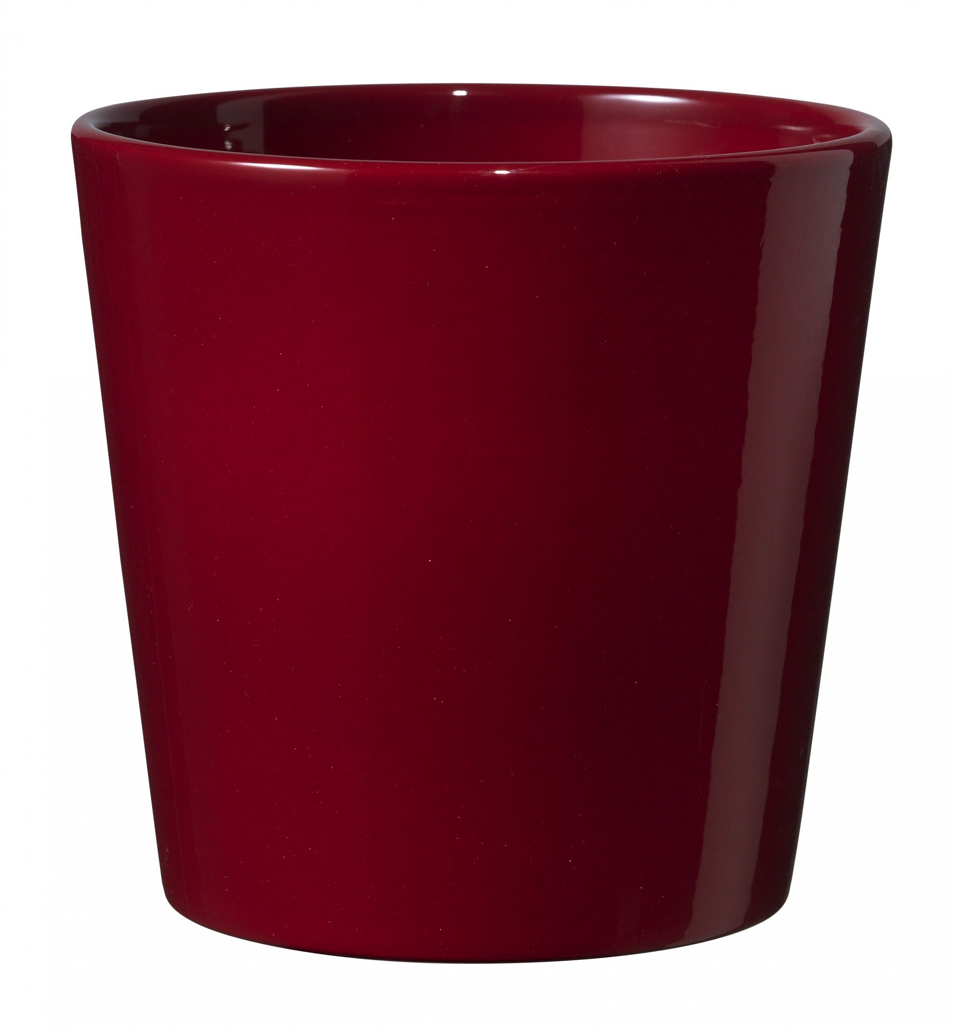 View 14cm Shiny Bordeaux Dallas Ceramic Pot information