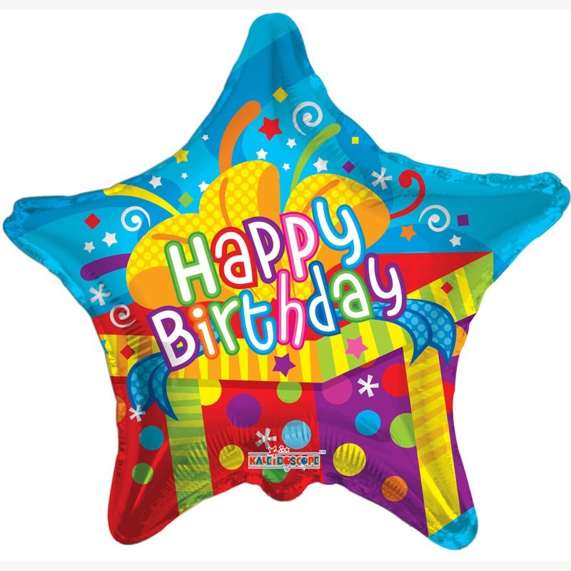 View Happy Birthday Star Balloon 18 Inch information