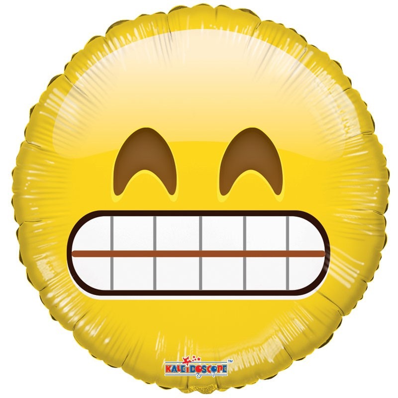 View Emoji Smiley Teeth Balloon information