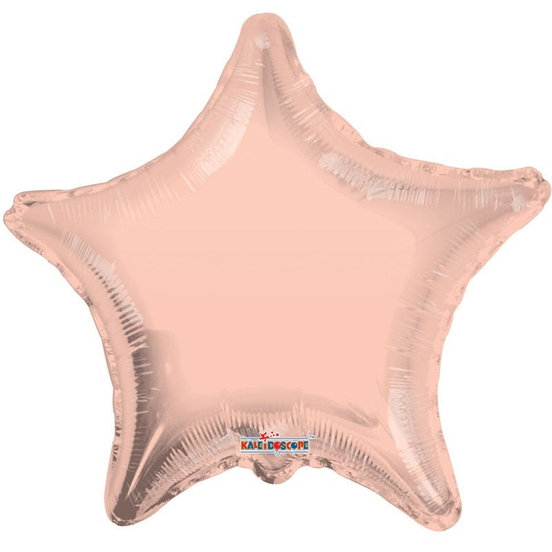 View Rose Gold Star Balloon 22inch information