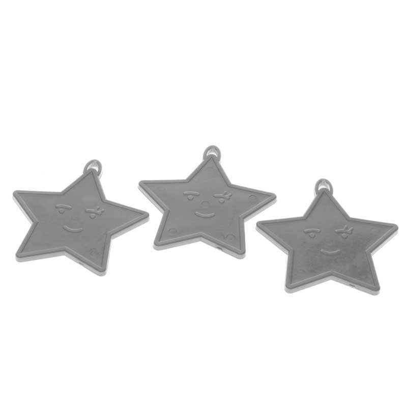 View Silver Star Shape Weights information