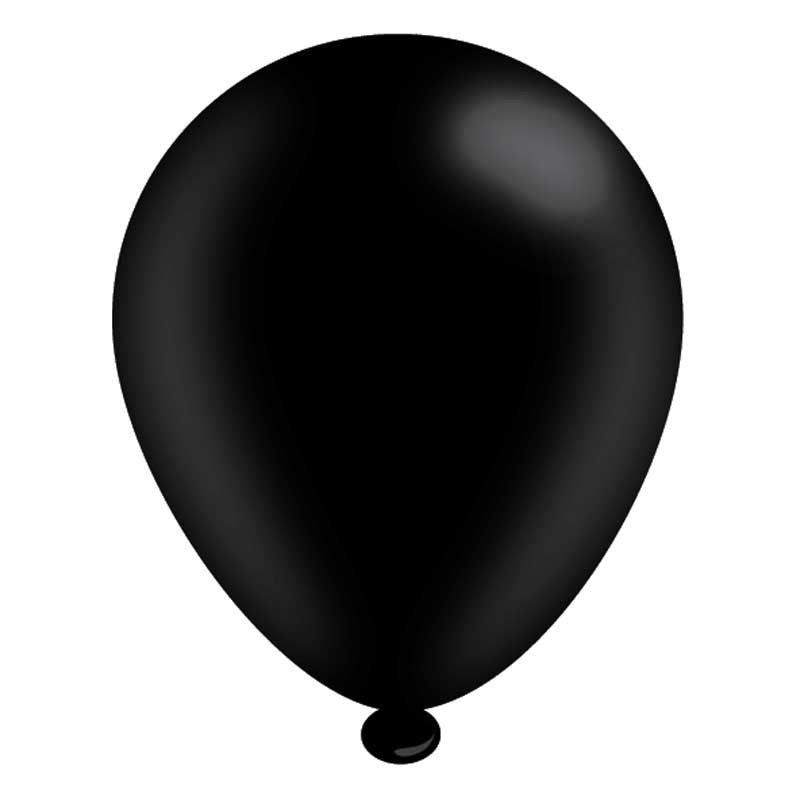 View Black Latex Balloons 6pks Of 8 Balloons information