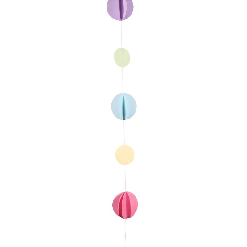 View Pastel Colours Circle Balloon Tail information