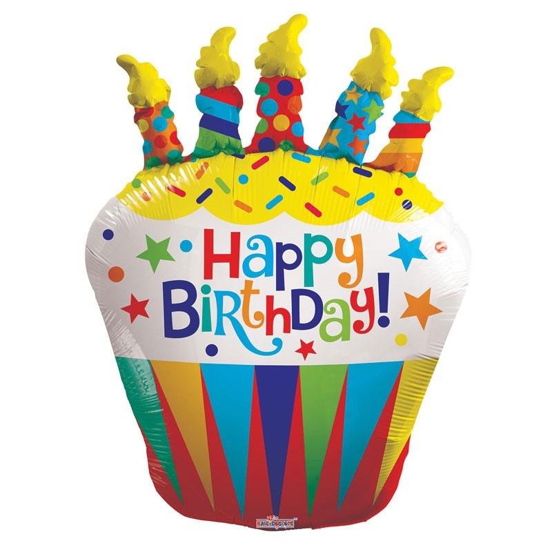 View Birthday Cupcake Balloon information