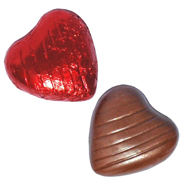 View Red Foil Chocolate Hearts information