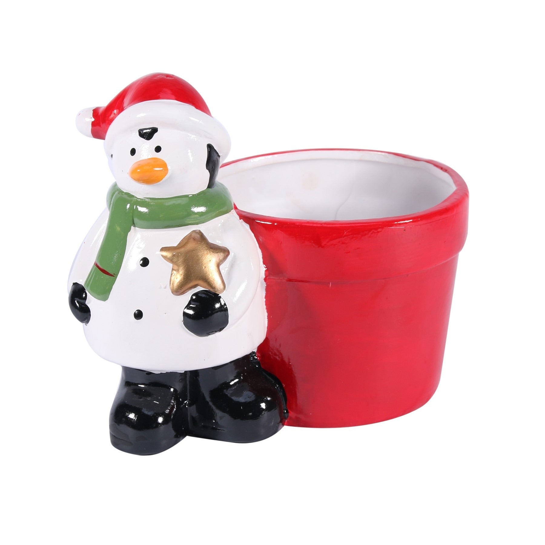 View Novelty Ceramic Pot with Penguin information