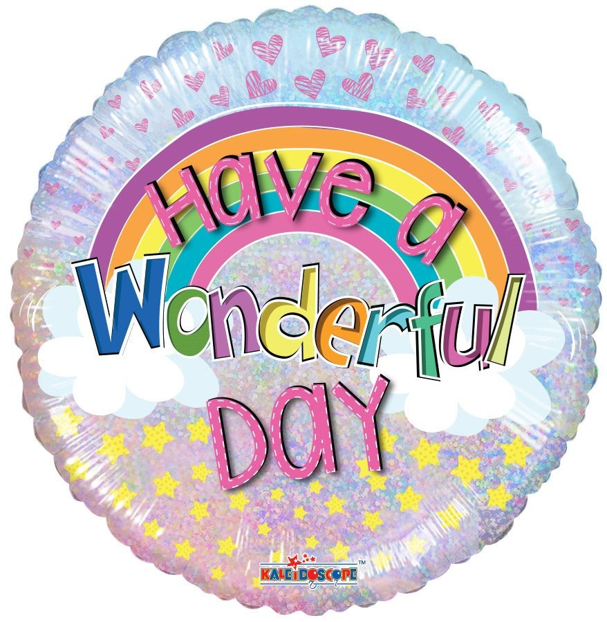 View Have a Wonderful Day Balloon 18 inch information