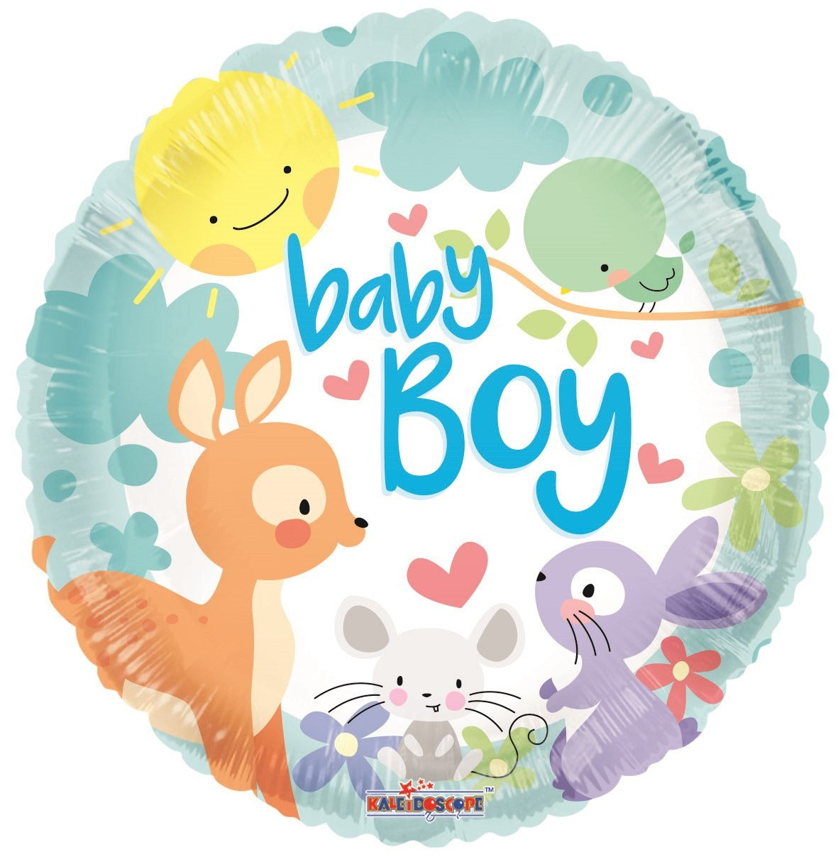 View Baby Boy Animals Balloon 18 inch information