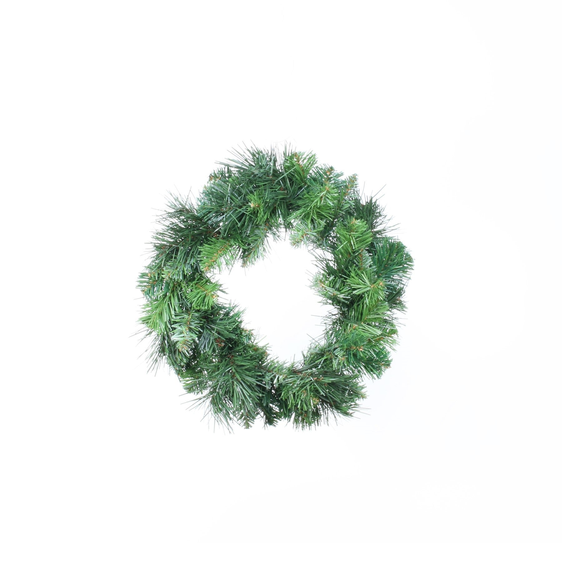 View Deluxe Evergreen Greenery Wreath 12inch information