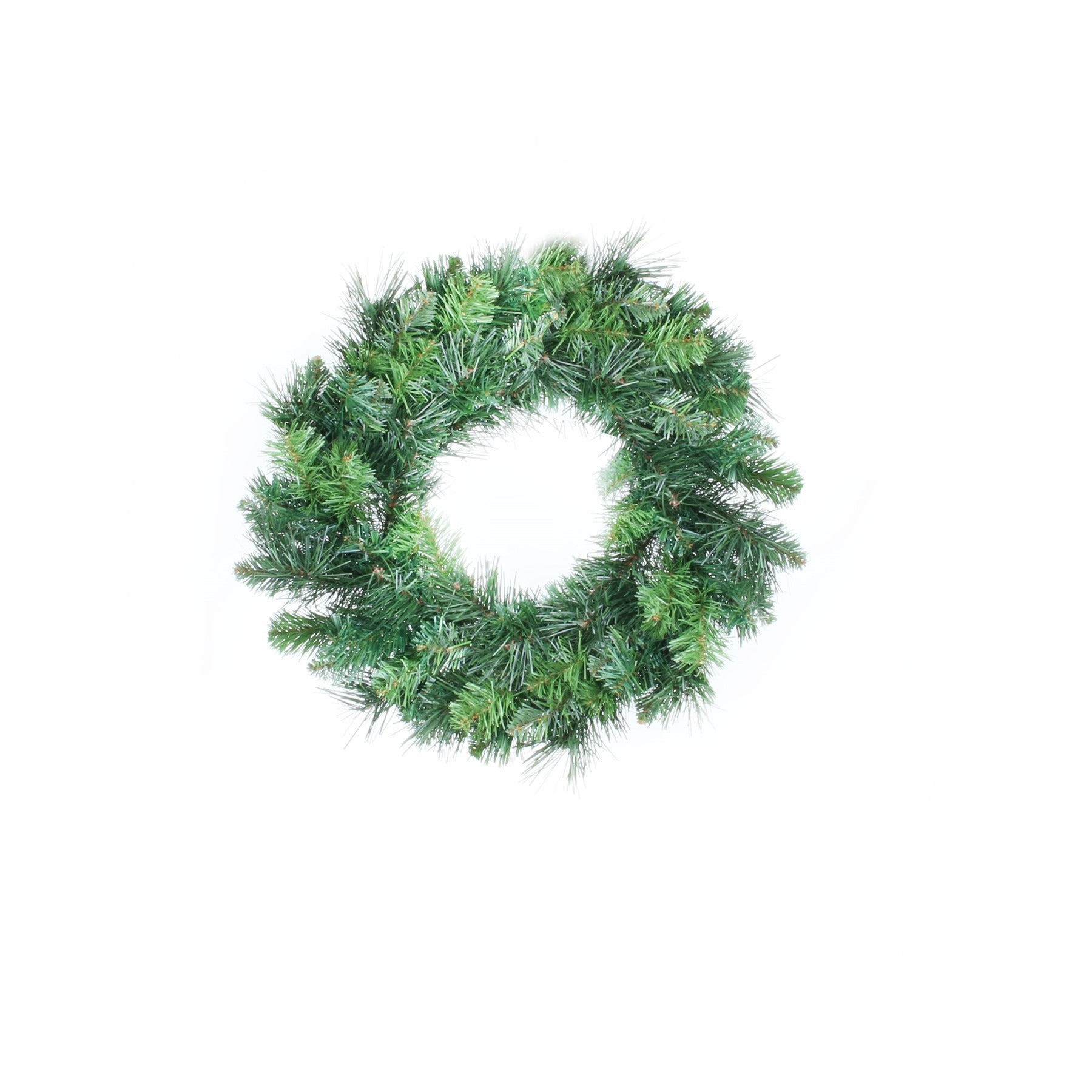 View Deluxe Evergreen Greenery Wreath 40cm information