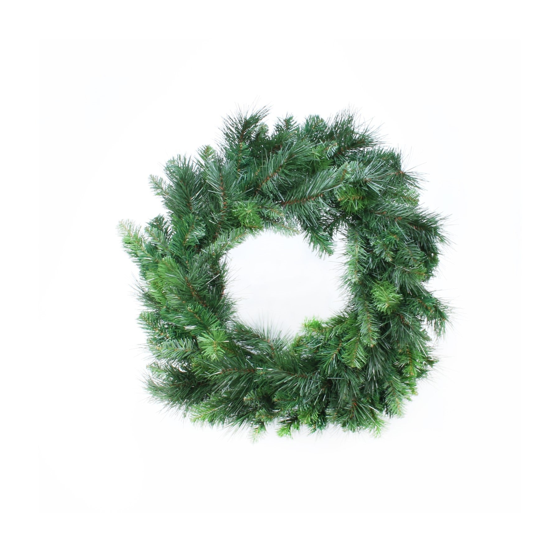 View Deluxe Evergreen Greenery Wreath 60cm information