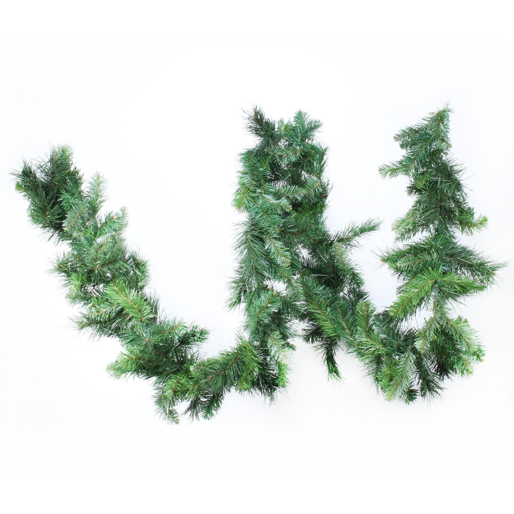 View Deluxe Evergreen Greenery Garland 9ft 180 tips information