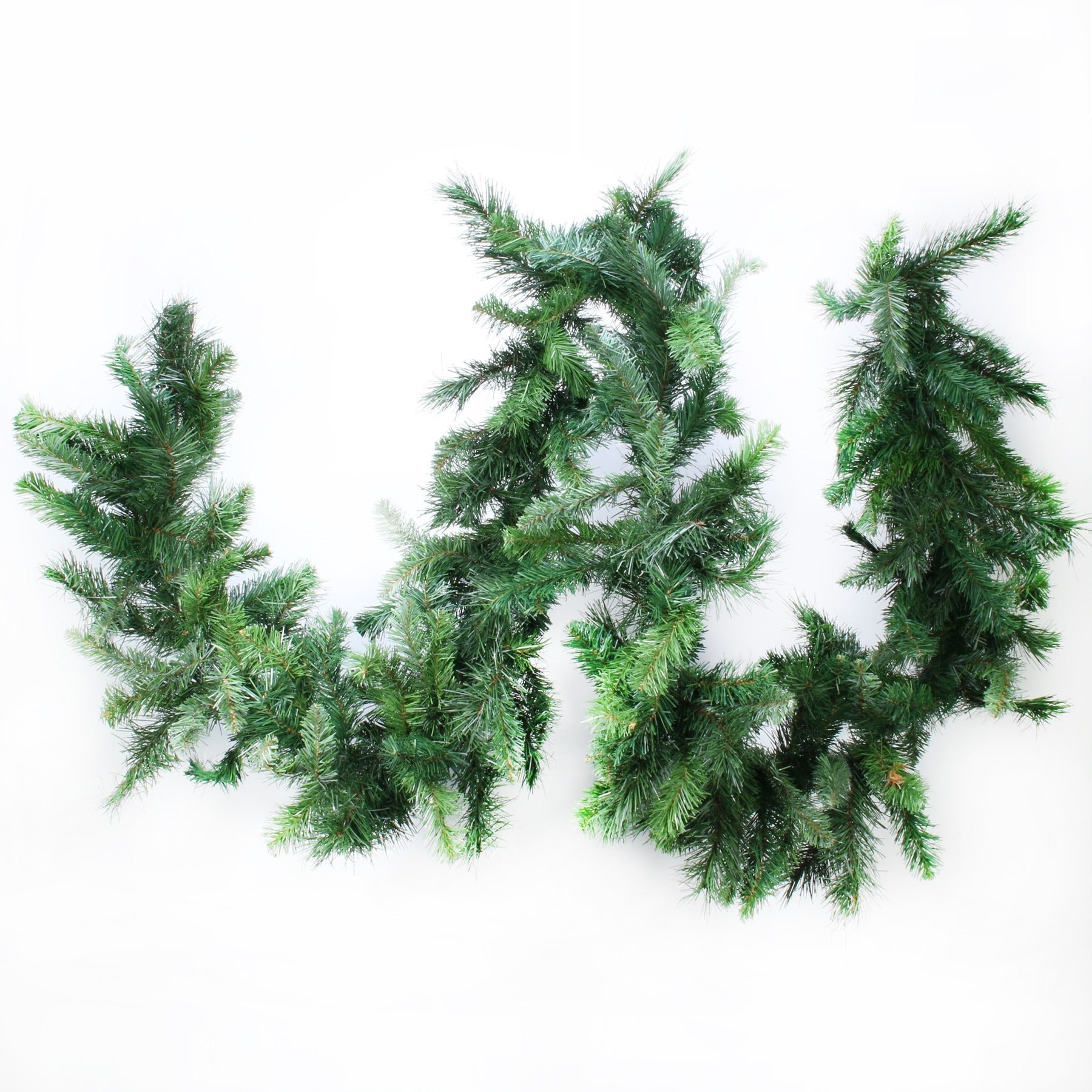 View Deluxe Evergreen Greenery Garland 9ft 210 tips information