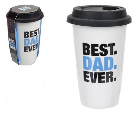 View Best Dad Ever Cup With Lid 320ml information