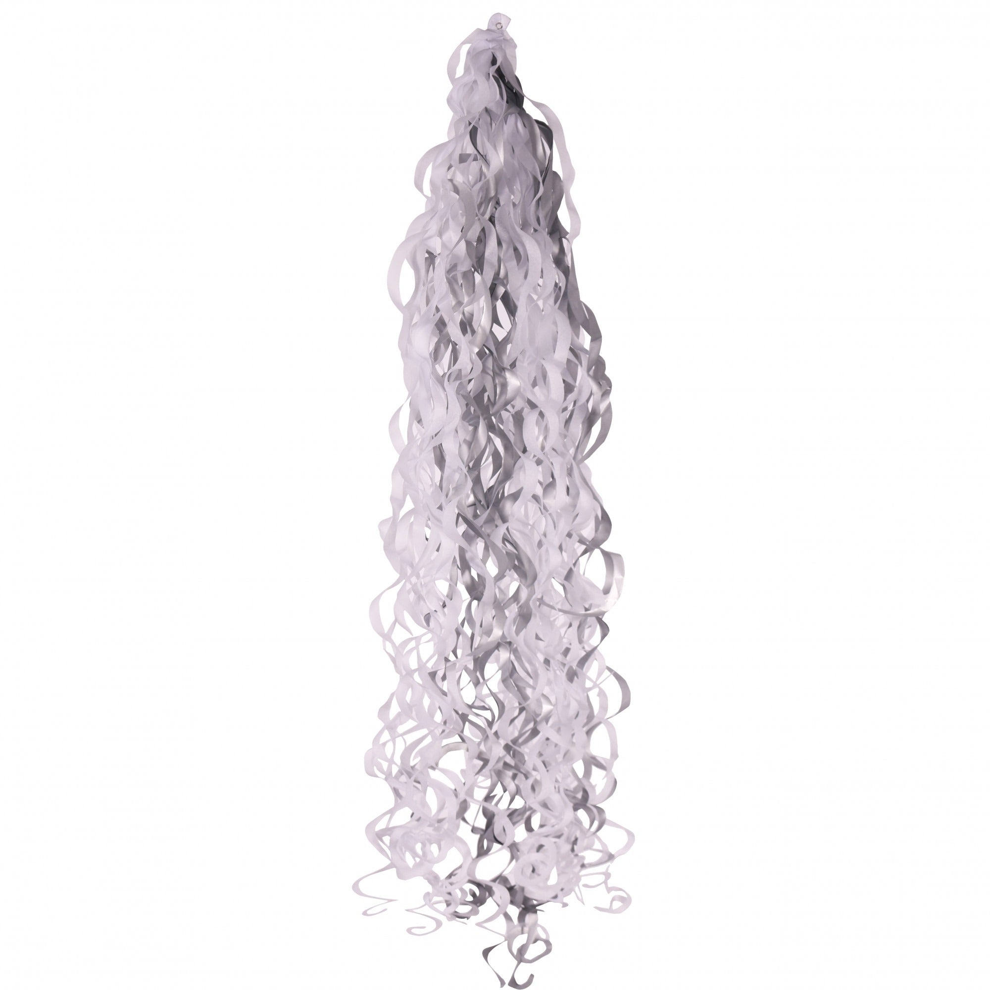 View Metallic Silver White Balloon Tassels For 18 Inch Balloons information
