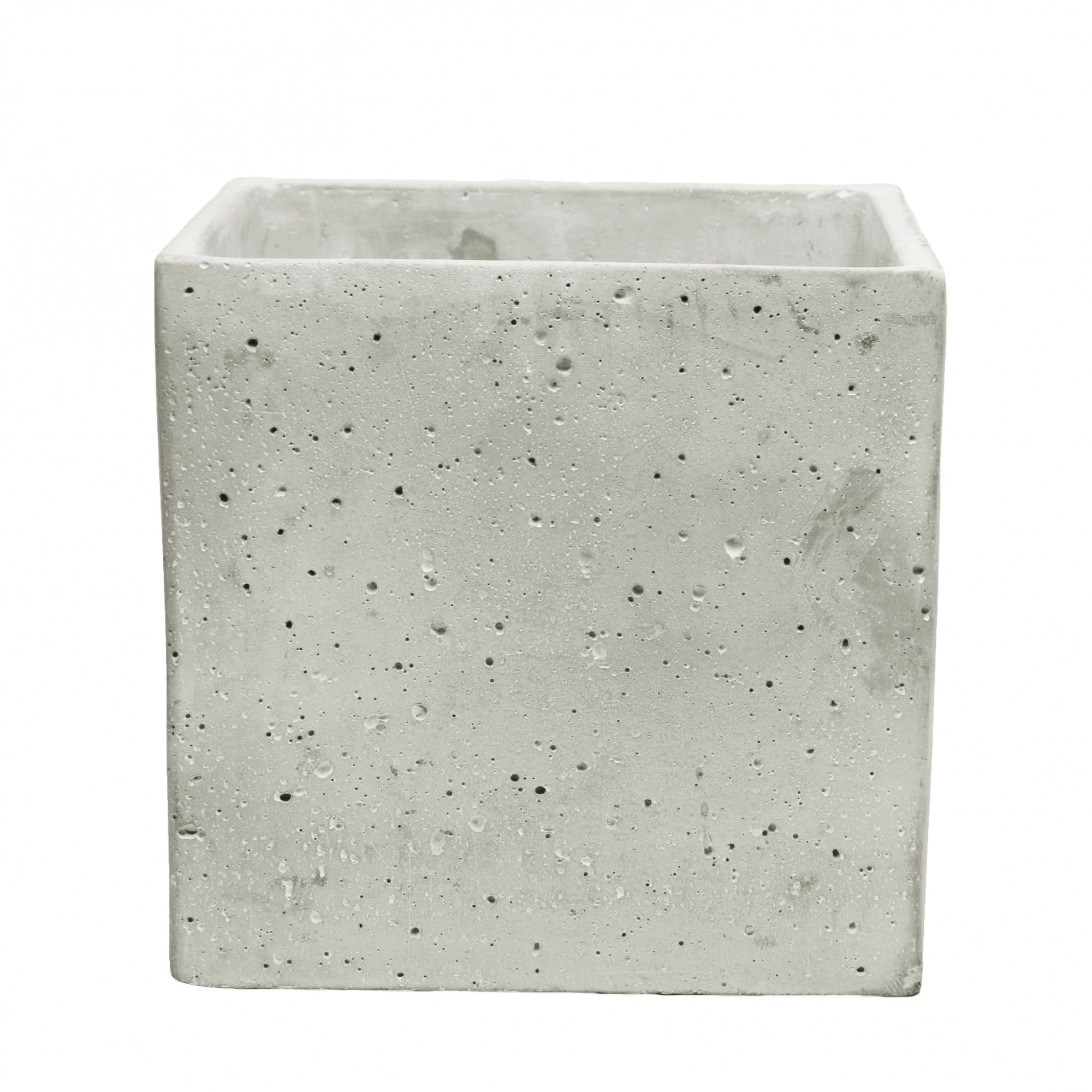 View Square Cement Flower Pot 18cm information