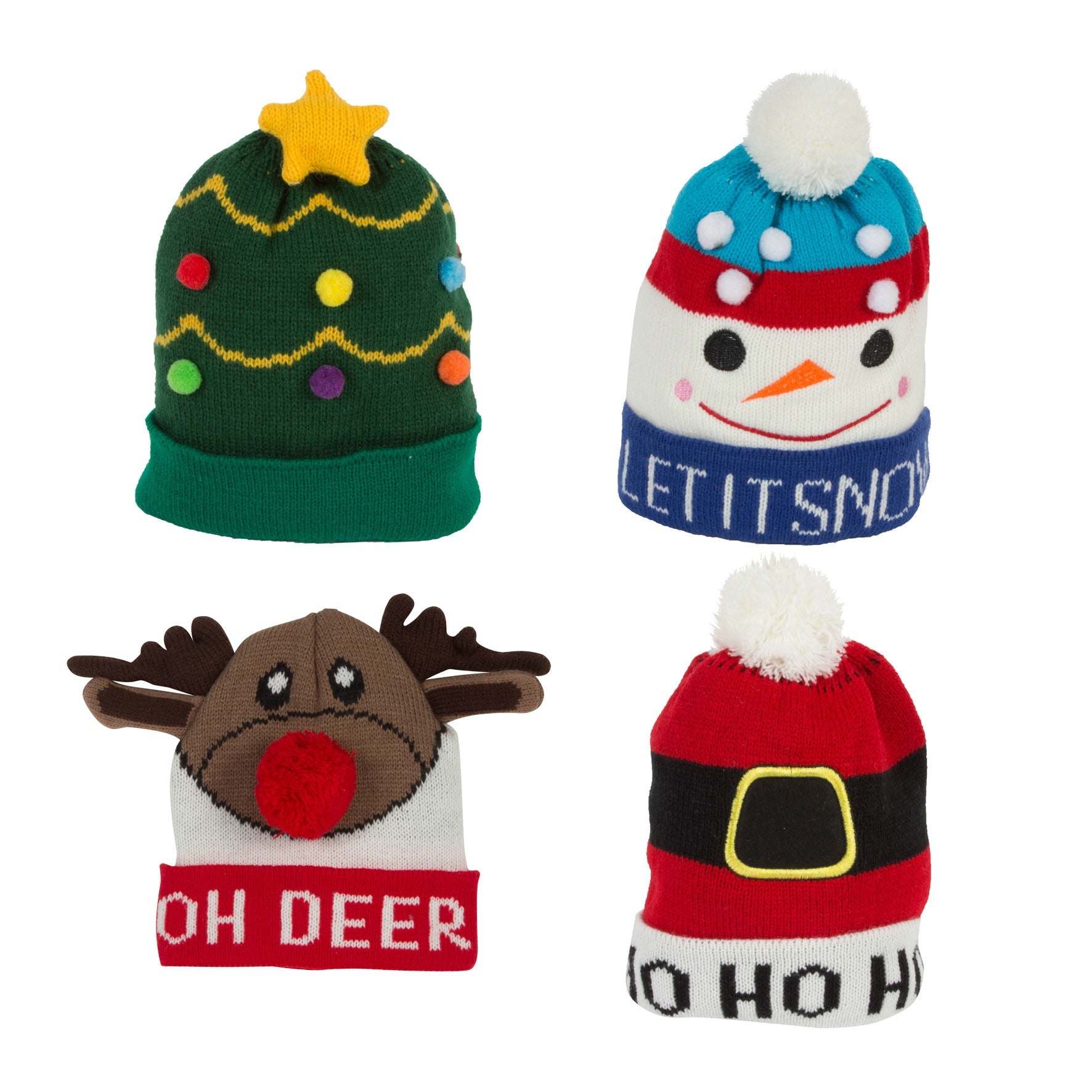 View Assorted Childs Knitted Christmas Hat information