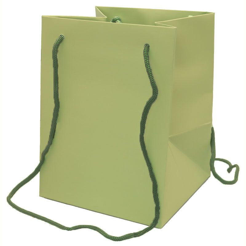 View Sage Green Hand Tie Bag information