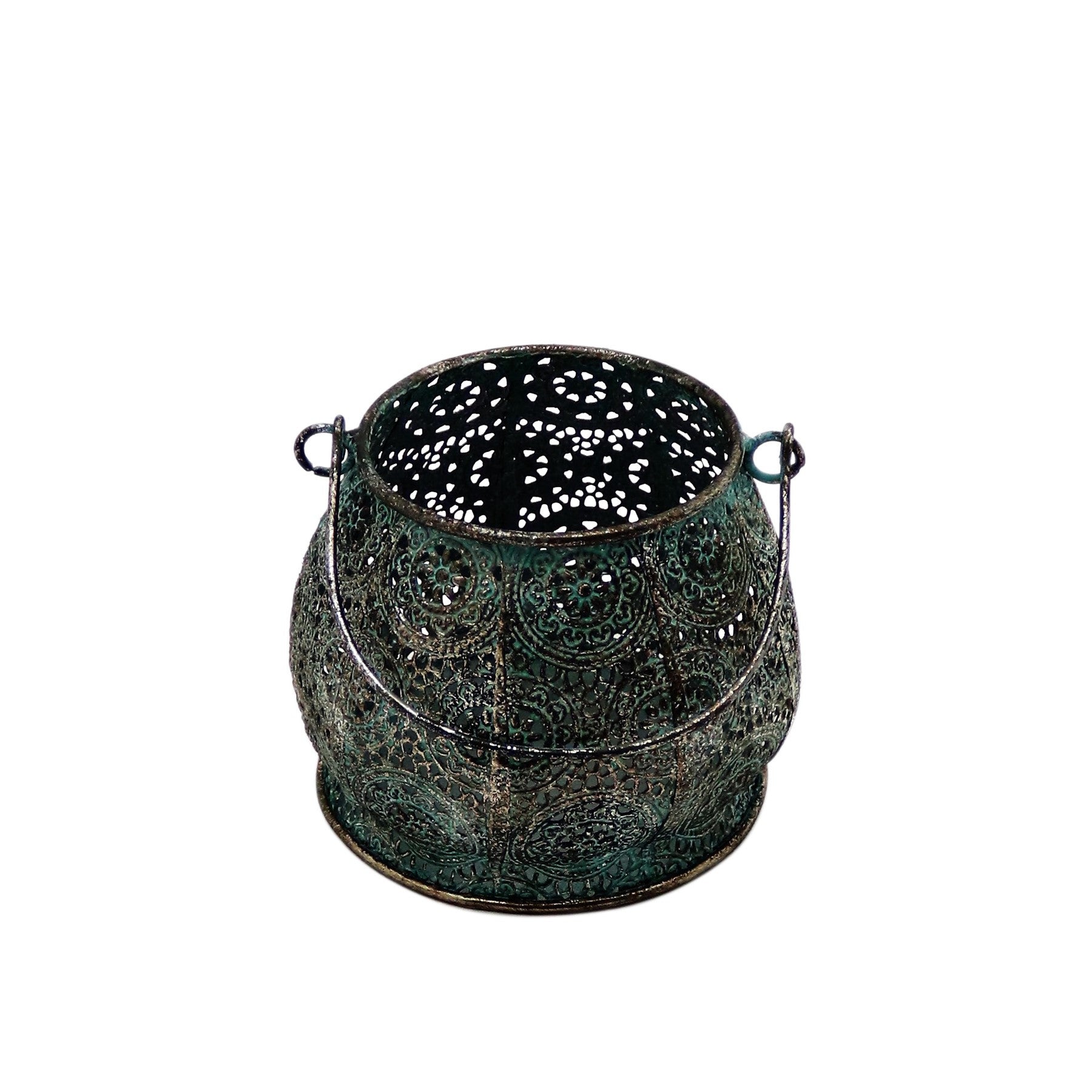 View Marrakesh Candleholder with Handle 14cm information