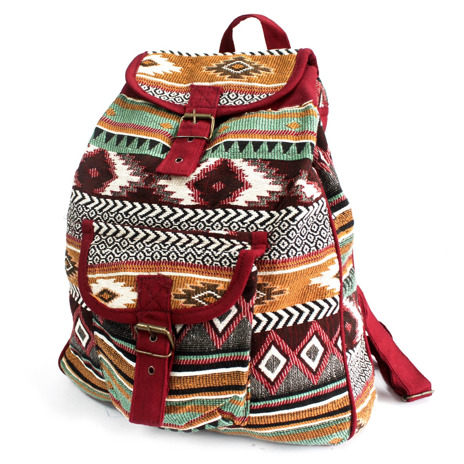 View Jacquard Bag Chocolate Backpack information