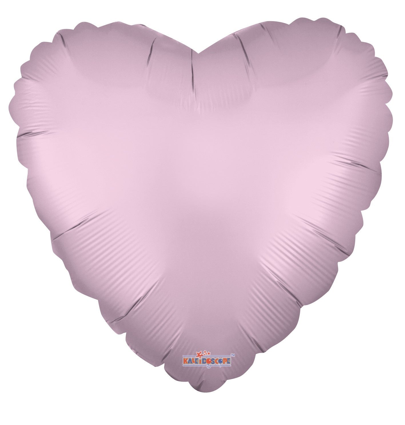 View Solid Matt Heart Balloon Pink 18 inch information