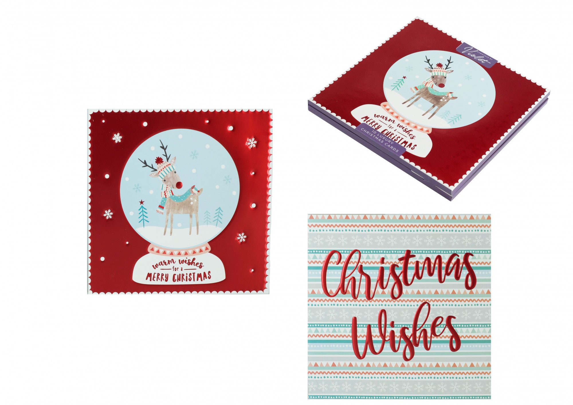 View Cosy Christmas 10 Pack Cards information