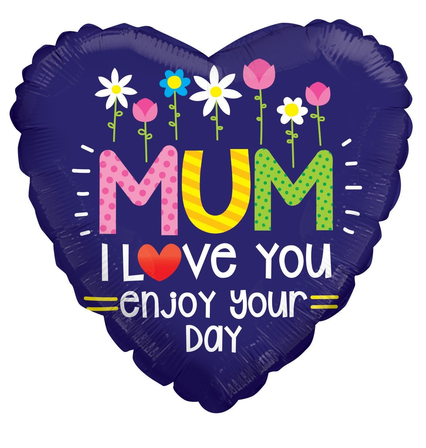 View Mum I Love You Balloon 18 Inch information