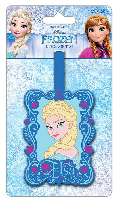 View Frozen Elsa Luggage Tag information