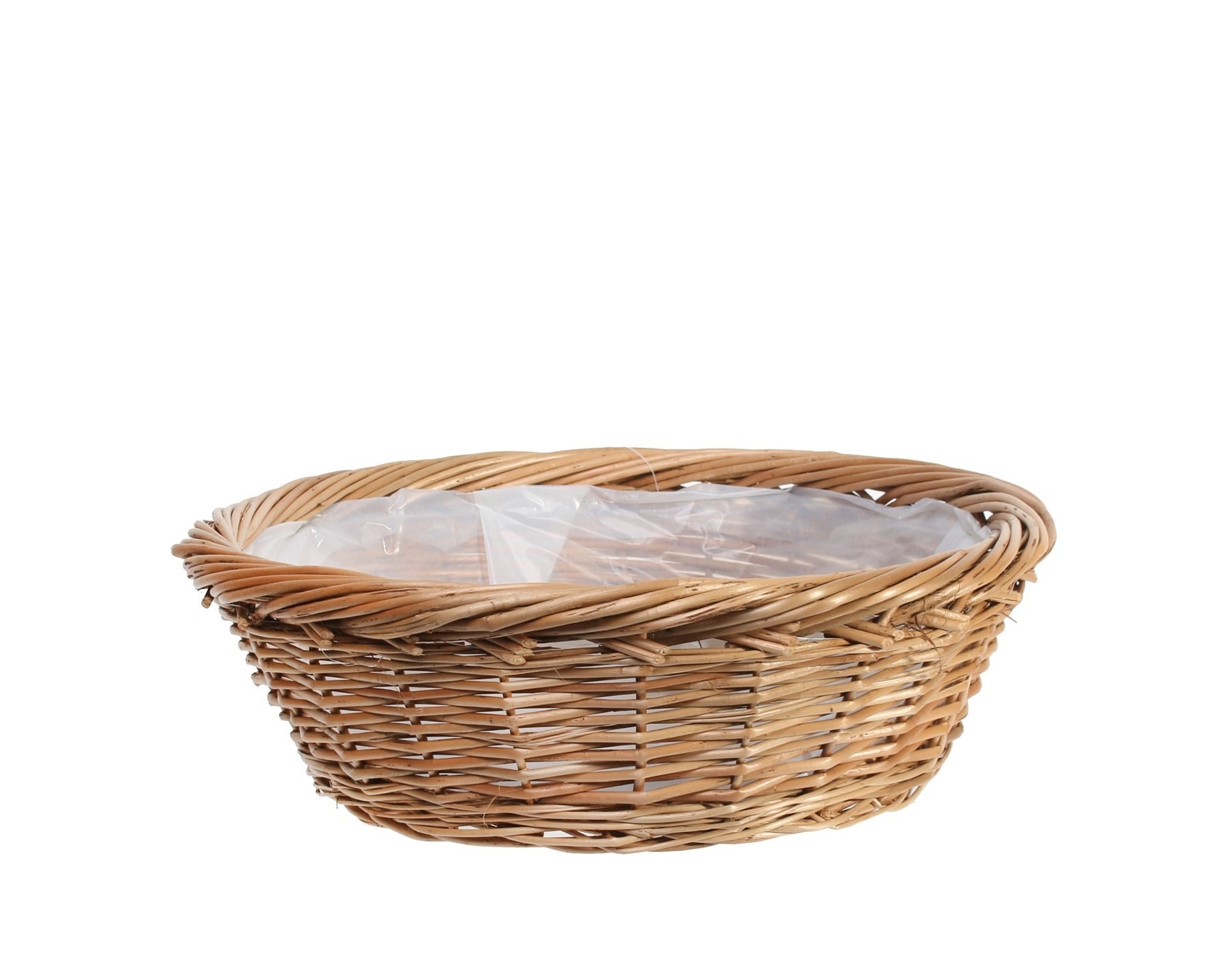 View Round Full Willow Basket 355cm information