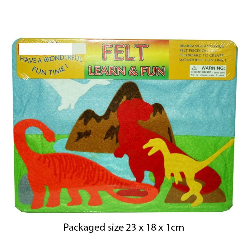 View Felt Dinosaur Puzzle information