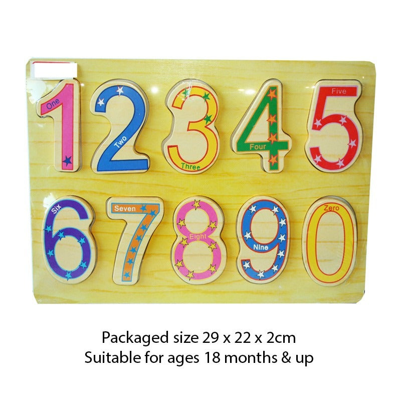 View Wooden Numbers Puzzle information