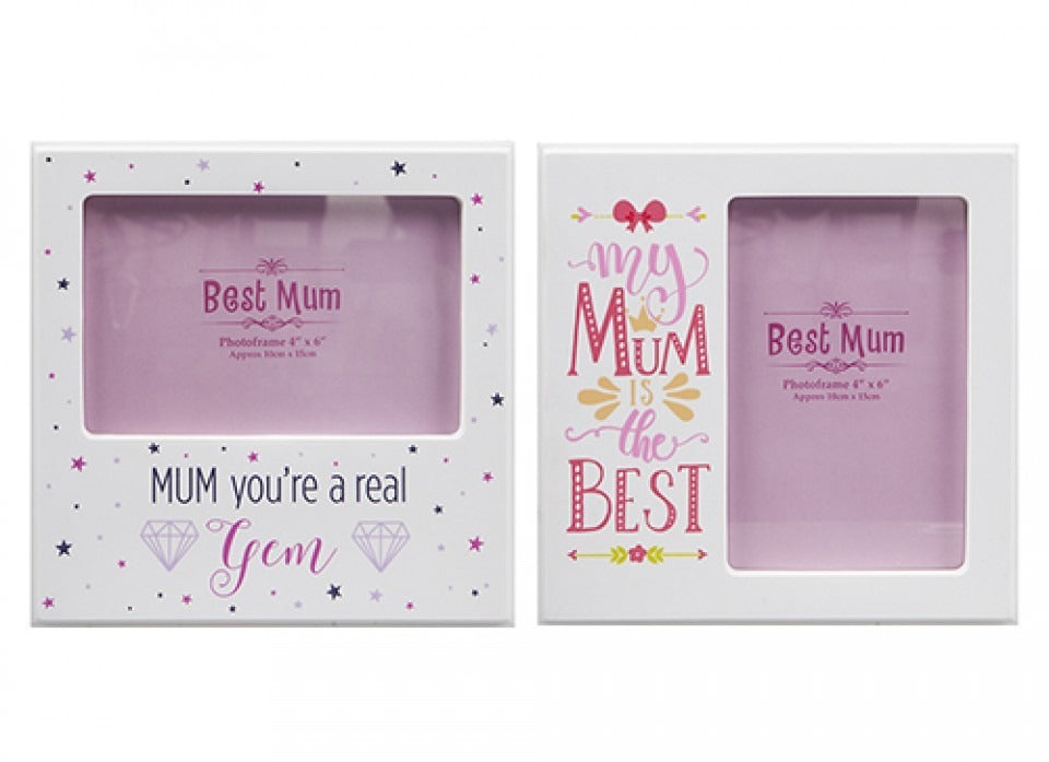 View Mum Colour Printed Photo Frame Assorted Designs information